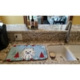 thumbnail image 2 of Winter Holiday Pomeranian Dish Drying Mat, 2 of 7