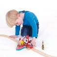 thumbnail image 6 of Bigjigs Toys - Fire Sea Rescue Wooden Train Accessory, 6 of 7
