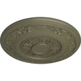 thumbnail image 3 of Ekena Millwork 25 7/8"OD x 2 1/4"P Nestor Ceiling Medallion (Fits Canopies up to 5"), Hand-Painted Spartan Stone, 3 of 6