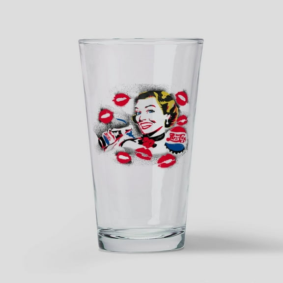 CafePress - Pepsi Woman - Pint Glass, Drinking Glass, 16 oz. CafePress