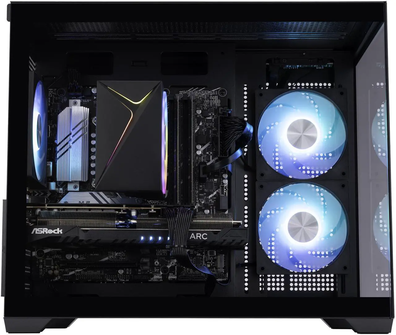 ABS Flux II Aqua Gaming PC - Windows 11 - Intel Core 5 120 - Arc A750 8GB - 16GB DDR4 3200 - 1TB M.2 SSD