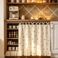 thumbnail image 6 of Oven Cover with Ruffled Hem and Adjustable Tie, Waterproof and Stain-Resistant for Kitchen Baking Grilling BBQ, 6 of 6