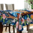 thumbnail image 3 of Coolnut Owls Sitting on Branch Rectangle Tablecloth Waterproof Table Clothative Stain Resistant & Wrinkle Resistant Washable Table Cover for Dining Table/Party/Camping 60x90 Inch Decor Gift, 3 of 7