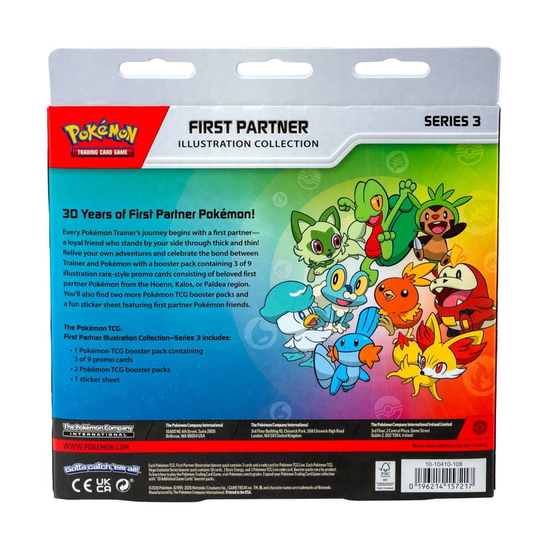Pokémon Trading Card Games First Partner Illustration Collection