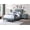 Gray#1, variant on Twin Size Adjustable Bed Base, Twin Bed, Gray Bed Frames,Linen Blend Platform Bed Frames, Furniture Bedroom Furniture Beds, Frames & Bases