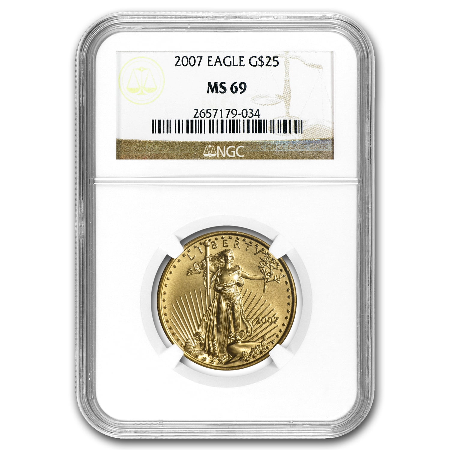 1990 Japan Gold 100,000 Yen Akihito Enthronement MS-68 NGC