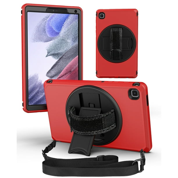 Samsung Galaxy Tab A8 Case 10.5" with Shoulder Strap 360 Rotating Hand