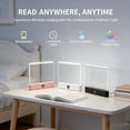 thumbnail image 7 of QenASHaing Book Light,Rechargeable Clear LED Flat, Book Lights for Reading in Bed at Night-with 3 Colors & Timer Dimmable Panel Plate Book Lamp Full Page Light, 7 of 7
