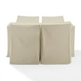 thumbnail image 4 of Crosley Furniture 5PC Vinyl Outdoor Dining Furniture Cover Set in Tan, 4 of 11