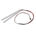 thumbnail image 1 of ZheElen Practical RC Car Chassis Light Aluminum LED Strips Light Essential Upgrade For 110 18 Models Accessory Is Simple Red 168x12mm, 1 of 6