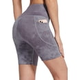 thumbnail image 1 of Pantalones cortos de mujer, mallas deportivas de cintura alta, pantalones cortos deportivos para correr, pantalones de yoga, pantalones deportivos con bolsillo Adepaton WRMH-1347-1, 1 of 6