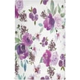 thumbnail image 3 of SKYSONIC Purple Flowers Kitchen Dish Towels Set of 4,Dishcloths,Absorbent Soft Towels Hand Towels, Tea Towels,18" x 28", 3 of 7