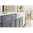 thumbnail image 2 of Amerock Ville 5-1/16 inch (128mm) Center-to-Center Satin Nickel Cabinet Pull, 25 Pack, 2 of 4