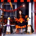 thumbnail image 5 of Halloween Goose Outfit for 23" Cement Lawn Porch Witch Goose Clothes Plastic Statue Clothing for Yard Lawn Art Decor, 5 of 6