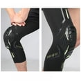 thumbnail image 3 of PENGXIANG 2pcs Knee Pads EVA Padded Crashproof Long Leg Sleeve Compression Knee Braces Youth & Adult - Basketball Football Volleyball, 3 of 7