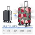 thumbnail image 2 of Travel Luggage Cover Protector - Red Pink Rose Flowers Anti-Scratch Suitcase Covers Fits 18-32 Inch Luggage, 2 of 5