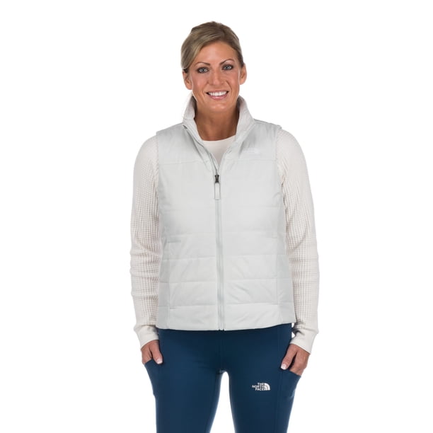Chaqueta THE NORTH FACE Flare Hoodie para mujer, talla L, gris