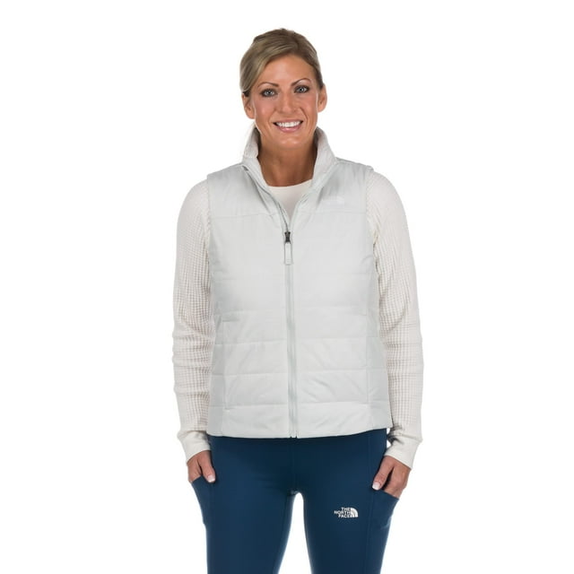 Chaqueta THE NORTH FACE Flare Hoodie para mujer, talla L, gris