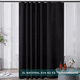 thumbnail image 2 of Cortina De Ducha Con Ganchos 180x180cm Impermeable Xtellar Negro Una Cortina De Baño, 2 of 3