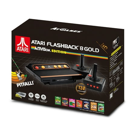 Atari Flashback 8 GOLD: Activision Edition with Three Bonus Posters, Black, 696055176724