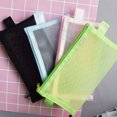 thumbnail image 3 of Taotanxi Mesh Makeup Bags Travel Zipper Cosmetic Bag Toiletry Bag Pouch Portable Makeup Cosmetic for Purse Travel Daily or Keep Small Items (Blue - Large), 3 of 9