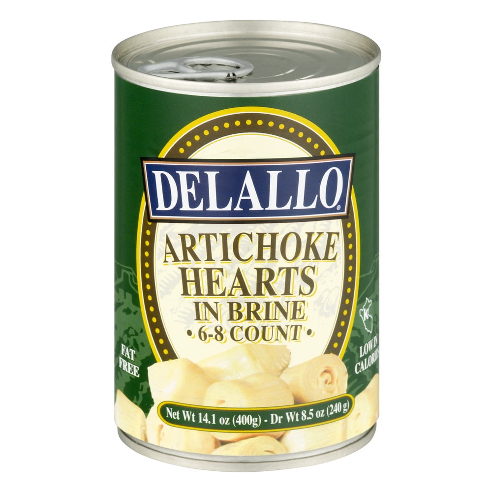 Delallo Artichoke Hearts In Brine, 14.1 Oz