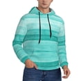 thumbnail image 2 of Goofa Teal Turquoise for Men's Hooded Sweatshirt - Lightweight Pullover Hoodie with Kangaroo Pocket, Perfect for Everyday Wear-XX-Large, 2 of 7