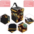 thumbnail image 2 of Dog Retro Foldable, with Lid, Leak-Proof, Hanging Storage Bag Car Trash Can Garbage Bin, 2 of 6