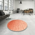 thumbnail image 3 of Ahgly Company Indoor Rectangle Contemporary Orange Red Abstract Area Rugs, 6' x 9', 3 of 6