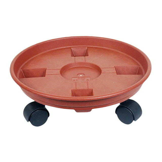 Transemion Support Roulant pour Plante avec Roues Robuste Polyvalent pour Bureau Magasin 33cm 33cm
