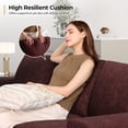 thumbnail image 6 of 90" Sofa Couch, Modern Upholstered Sofa 3 Seater Sofa For Living Room Apartment Office, 6 of 10