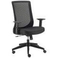 thumbnail image 4 of Global Industrial Mesh Back Office Chair, Fabric, Black, 4 of 4