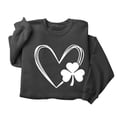 thumbnail image 4 of cfhntfmh St.Patrick's Day Shirt for Women Soft Fashion Printed Crewneck Long Sleeve Pullover Tees Casual Loose Tops Gift, 4 of 4