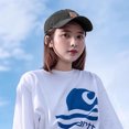 thumbnail image 5 of Gorra de lona para hombre, nueva gorra de lengua de pato de material lavado, gorra de béisbol deportiva con protección solar y parte superior suave e informal para hombre, 5 of 5