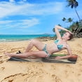 thumbnail image 6 of Coolnut Cute Cats Beach Towel Soft Absorbent Quick Dry Sand Free Lightweight Polyester Camping Towels for Beach Travel Swim 30x60 in Wash cloth, 6 of 7