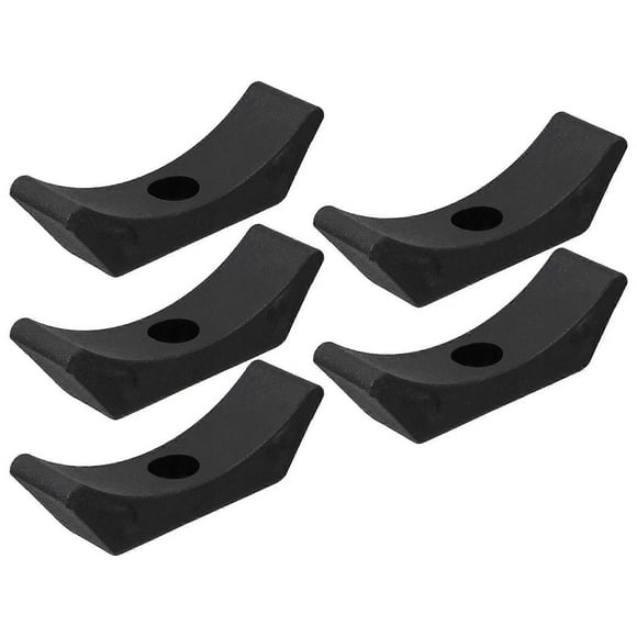 5 Pcs Dumbbell Racks Dumbbell Holders Dumbbell Brackets Dumbbell Storage Stands14X4.2CMBlack