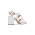 thumbnail image 2 of Sandalia con Tacón Exterior Sintético Color Blanco Para Mujer De RBCOLLECTION, 2 of 2
