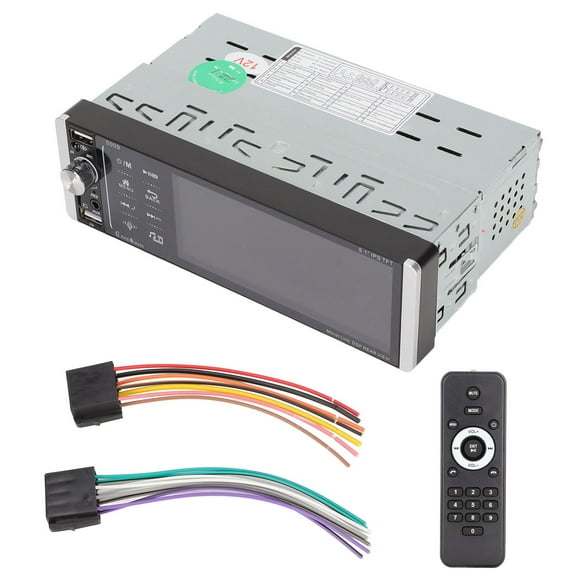 Reproductor Para Automóvil, Estéreo Para Automóvil Con Llamadas Manos Libres Y Control Remoto Para Automóvil