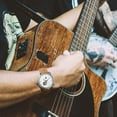 thumbnail image 7 of BISONSTRAP Watch Strap 20mm, Vintage Leather Replacement Watch Band, Light Brown with Thread, 7 of 7