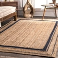 thumbnail image 3 of Strick & Bolton  Cattelan Braided Jute Area Rug, 3 of 5