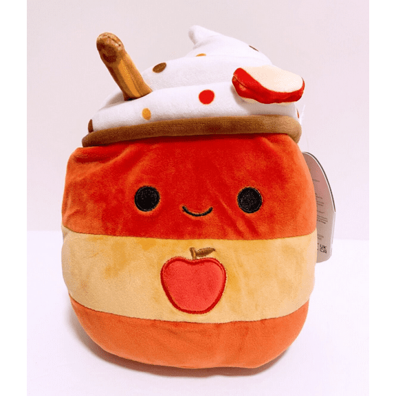Squishmallows 2023 Fall Harvest Squad 7.5" Mead the Apple Cider Drink Plush Doll