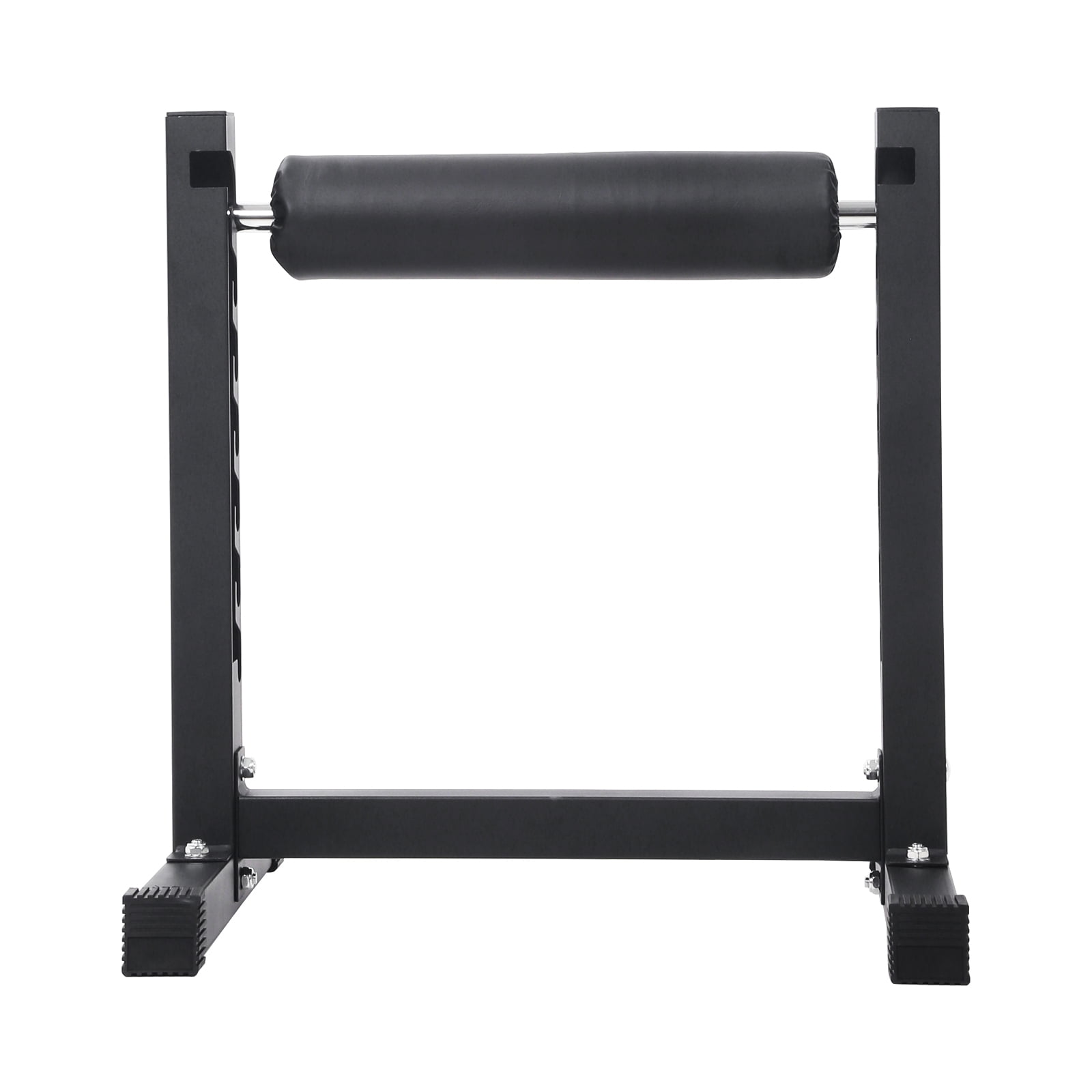 QinaQin Bulgarian Split Squat Stand, 7 Level Adjustable Single Leg Squat Rack with Wheels, 350 Lb Capacity for Home Gym