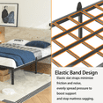 thumbnail image 4 of AURORAL ZONE 14 inch Queen Size Metal Bed Frame Platform, No Box Spring Needed, Easy Assembly, Noise Free, 4 of 9