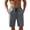 Dark Gray, variant on Men's Athletic Shorts Performance Quick Dry Workout Short Pants, 9" Inseam Summer Lightweight Breathable Regular Fit Elastic Waist Drawstring Short Pants with Pockets