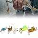 thumbnail image 4 of T0063 - Juego de 5 señuelos duros universales de agua dulce realistas para pesca con saltamontes, 4 of 13