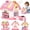 Pink, variant on Marstone Musical Toys for 1-2 Year Old Girls, Pink 8-in-1 Learning House | One Year Old Girl Birthday Gifts, Combines Learning & Play Activity Cubes