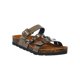 thumbnail image 1 of Sandalia Plataforma Baja Mujer Moda Casual Tipo Piel Inox gris 24 Gosh 052D2Q, 1 of 7