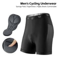 thumbnail image 4 of WEST BIKING YP0208059 Men Breathable Cycling Shorts with Built-In Sponge Cushion - 3XL, 4 of 5