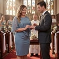 thumbnail image 2 of Agnes Orinda Women's Plus Size Formal Dresses Sleeveless with Lace Overlay Bodycon Party Pencil Dress 2X Gray Blue, 2 of 8