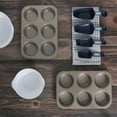 thumbnail image 2 of Pivot Direct PD-GLD-JCK-GR Glad Jumbo Muffin & Cupcake Kit, Grey & White, 2 of 7